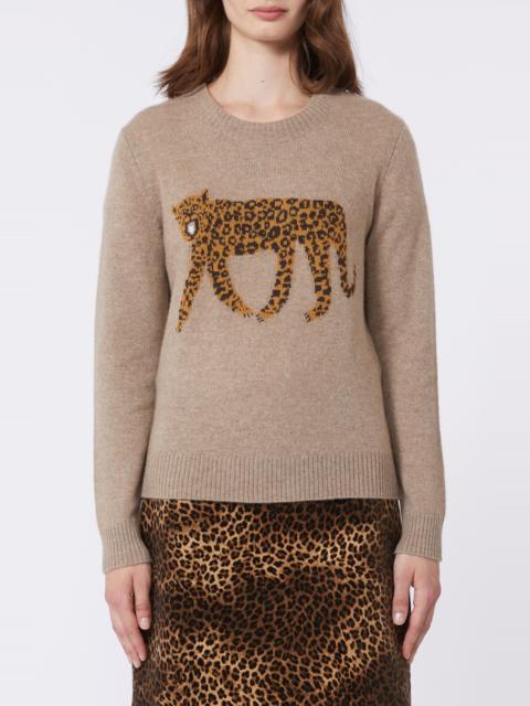 WEEKEND Max Mara Weekend Max Mara Tunica Jacquard Sweater in Turtledove at Nordstrom