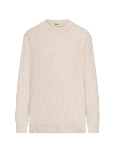 FENDI Fendi Jacquard-motif Sweater