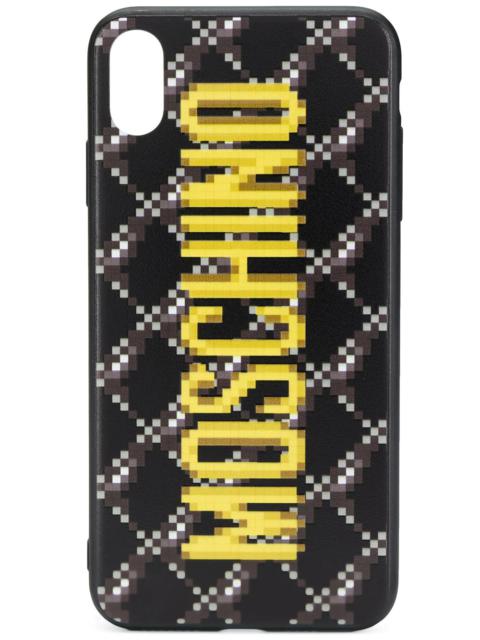 Moschino logo-print iPhone XS Max case