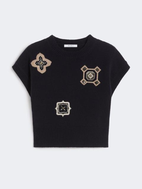 Max Mara Max Mara Wool And Cashmere T-shirt