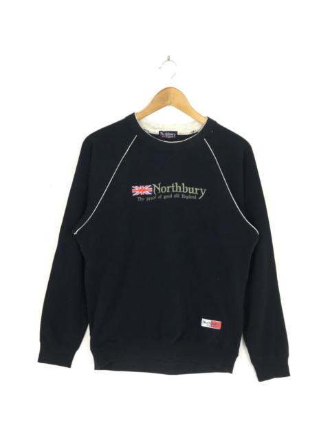 Other Designers Vintage - Vintage Northburry Spellout Embroidery Big Logo Sweatshirt