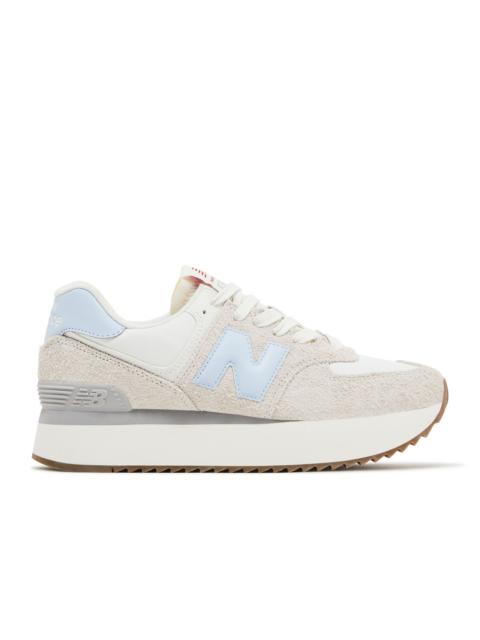New Balance NEW BALANCE WMNS 574+ 'MOONBEAM LIGHT CHROME BLUE'
