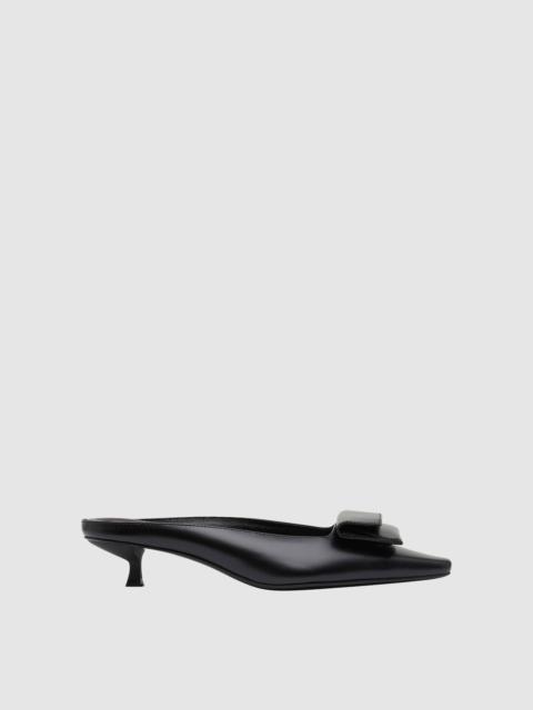 ST. AGNI Petit Pouch Heel - Black