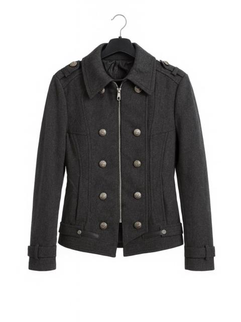 Other Designers PPFM Japan Military Double-Breasted Wool Jacket – Rare