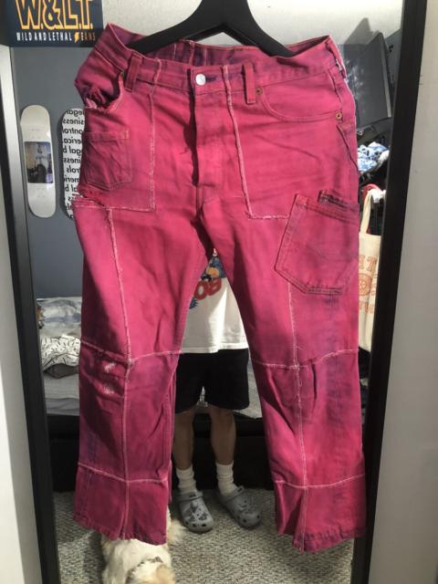 Other Designers Takahiromiyashita The Soloist. - The Jean *DYED PINK* 28