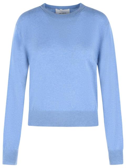 LISA YANG Lisa Yang 'Greer' Light Blue Cashmere Sweater Women