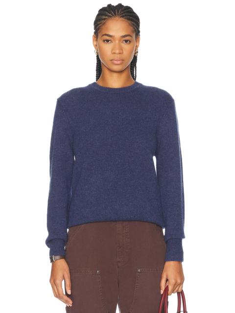 RENGGLI Embroidered Cashmere Crewneck Sweater