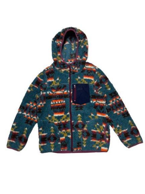 Other Designers VINTAGE TITICACA FLEECE ZIPPER HOODIE