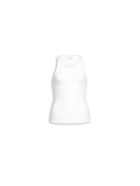 Alaïa DARTS COTTON TANK TOP