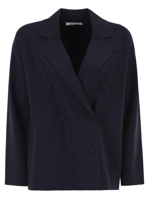 Max Mara Max Mara Women Mxpcalte - Double-Breasted Viscose Crêpe Jacket
