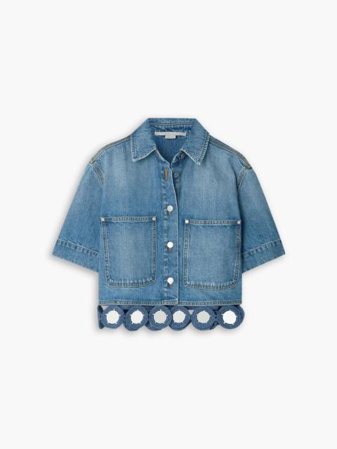 Stella McCartney Embellished denim shirt