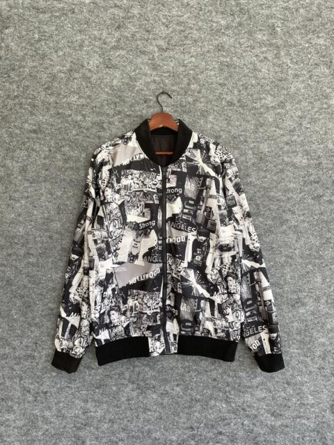 Other Designers Japanese Brand - BROWNY VINTAGE OVERPRINTED BOMBER