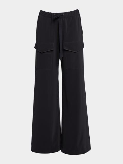 Stutterheim Jarla Matte Trousers Black