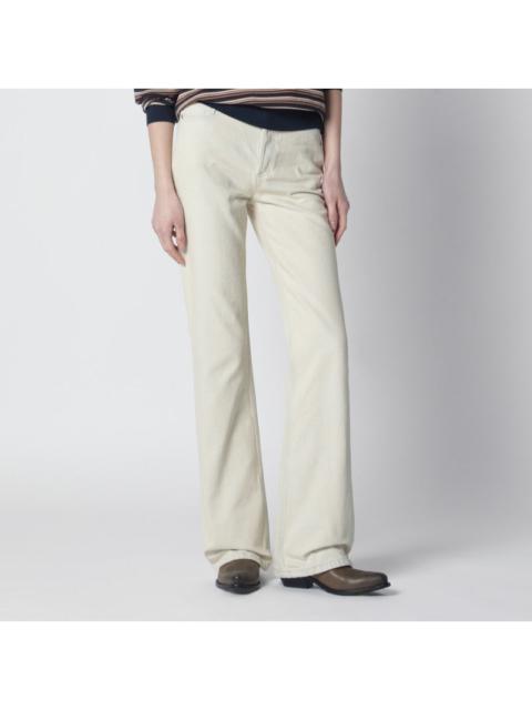 A.P.C. A.P.C. White Jeans With Faded Effect Women