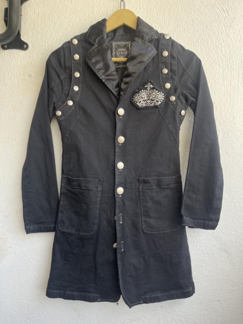 Japanese Brand - JAPAN ALGONQUINS PUNK METAL ROCK JACKET DETACHABLE SLEEVES