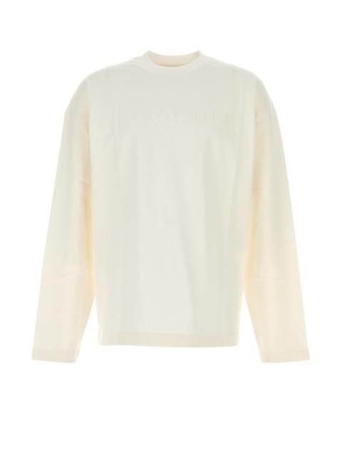 Jil Sander White cotton t-shirt