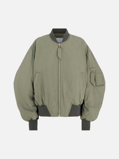 THE ATTICO "ANJA'' MILITARY GREEN BOMBER