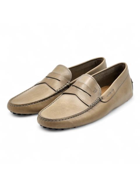 Tod's Tod's Driving Shoes City Gommino Men's Leather Loafers Brown US 8.5 UK 7