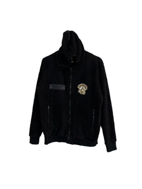 Other Designers Japanese Brand - RARE FLEECE HOODIE JACKET PORNO GRAFFITTI BIG LOGO