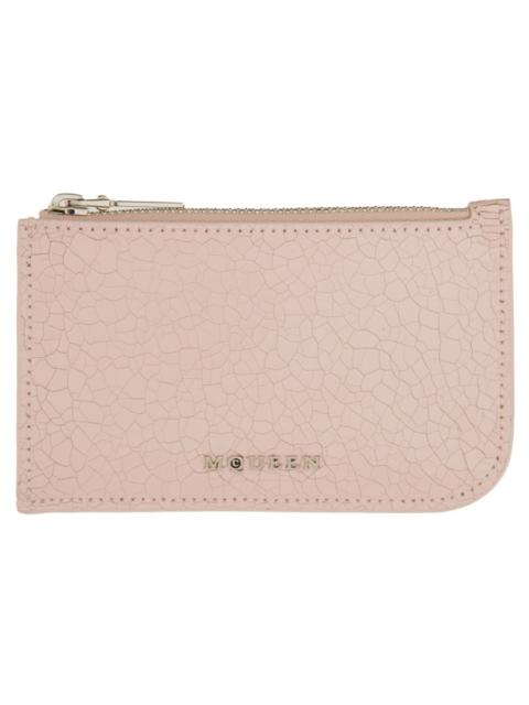 Alexander McQueen Alexander Mcqueen Women Card Holder With Logo