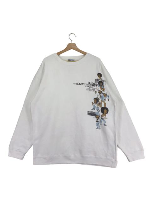 Other Designers Vintage - Wassup Hip hop Sweatshirts Crewneck