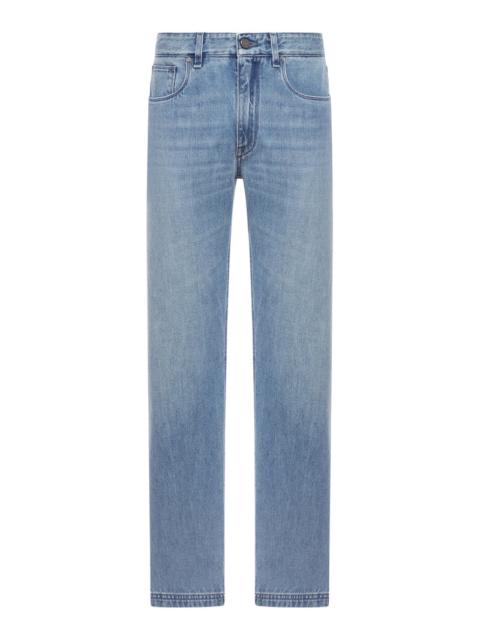 FENDI Fendi Men Light Blue Denim Pants