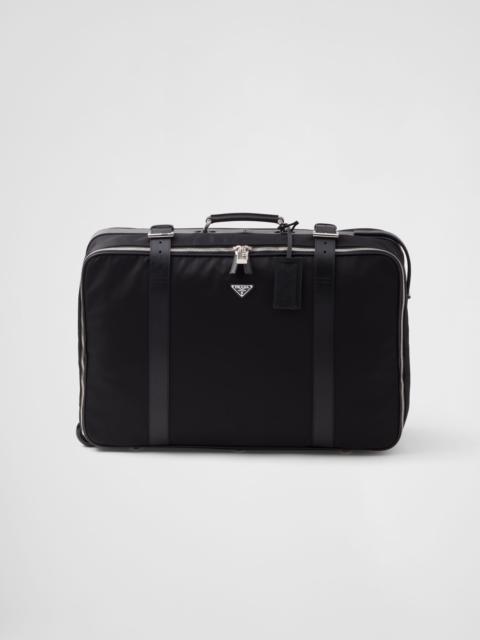 Prada Re-Nylon and Saffiano leather suitcase