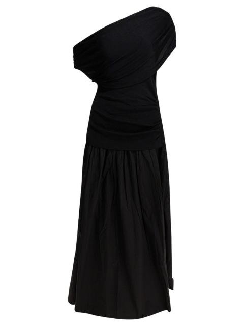 self-portrait Self-portrait Draped Midi Dress