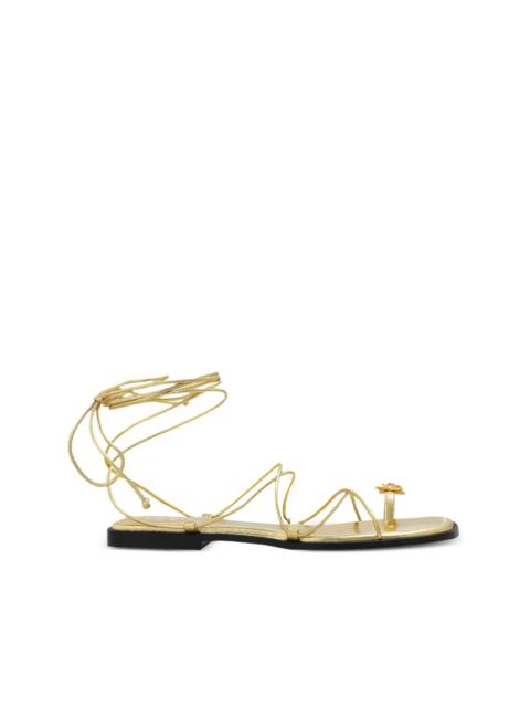 leather sandals