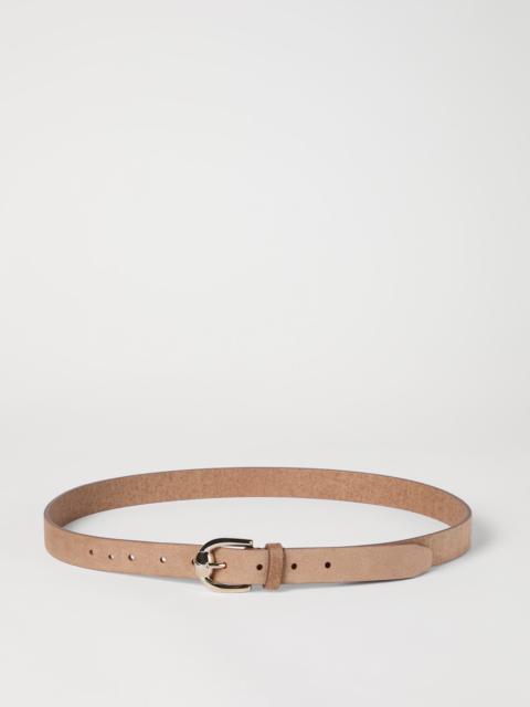 Brunello Cucinelli Reversed leather belt