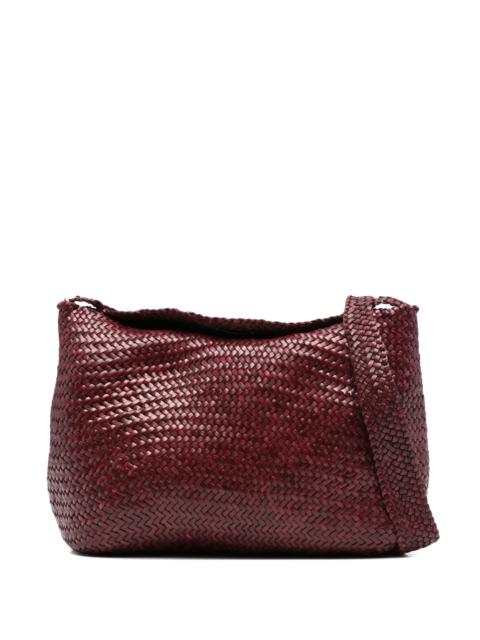 DRAGON DIFFUSION Dragon Diffusion Woven Leather Shoulder Bag