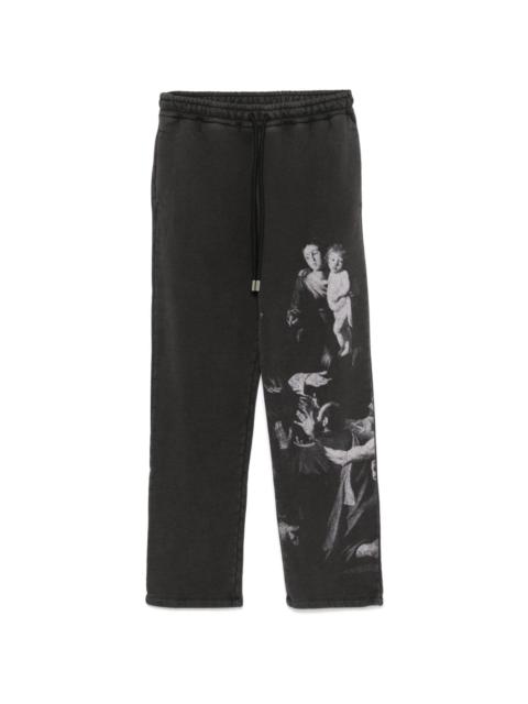 Blurred Mary track pants