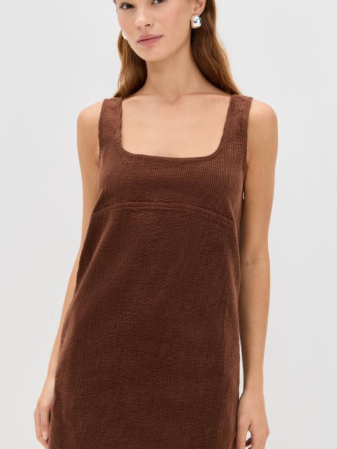 SIMONMILLER Sahara Corduroy Mini Dress