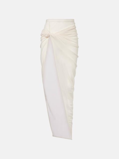 Rick Owens Lilies Lilies Edfu maxi skirt