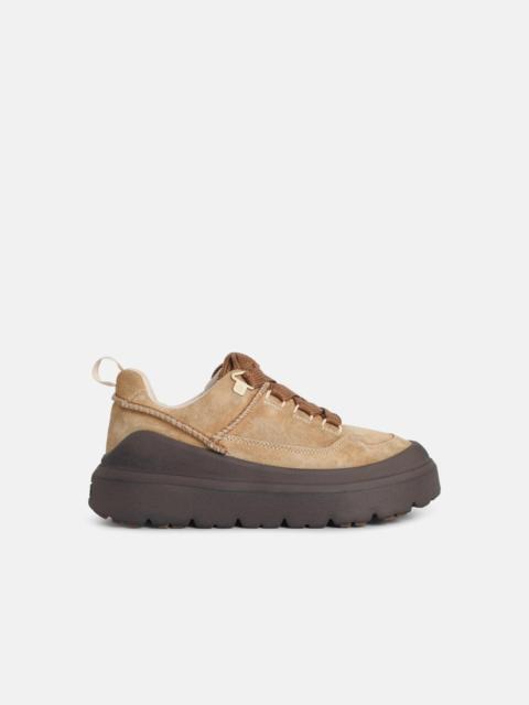 UGG 'HERITAGE UTILITY' BROWN SUEDE SNEAKERS