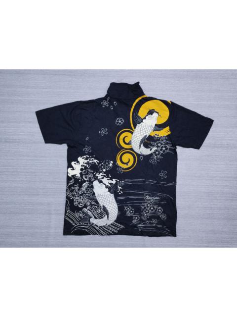 Other Designers Japanese Brand × Vintage - Vintage KOI FISH T Shirt Designed From STUDIO HIRO