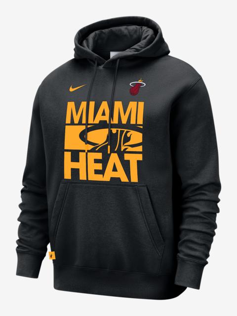 Nike Miami Heat Club Courtside Men's Nike NBA Pullover Hoodie