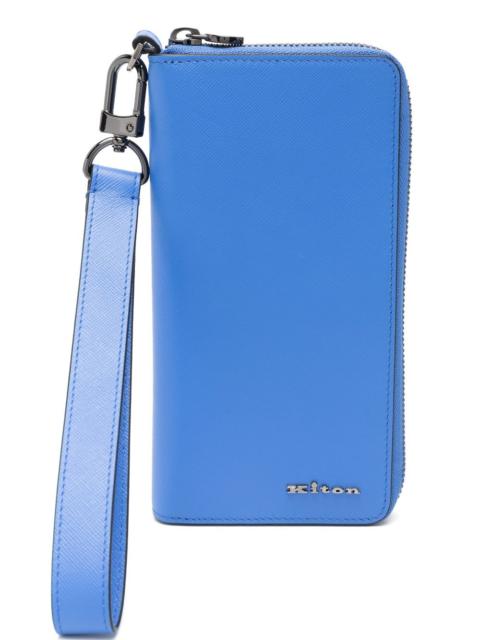 Other Designers Kiton Men Calfskin Mobile Phone Holder