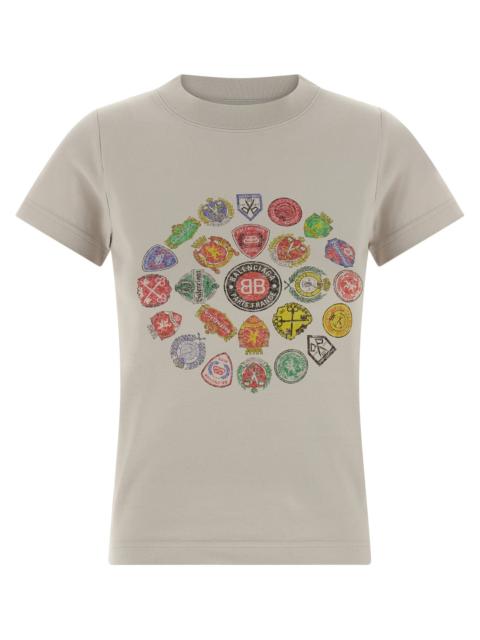 BALENCIAGA Balenciaga Women Logo Print T-Shirt