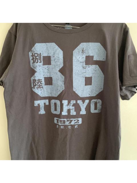 Other Designers & Other Stories Men's Grey and Blue T-shirt