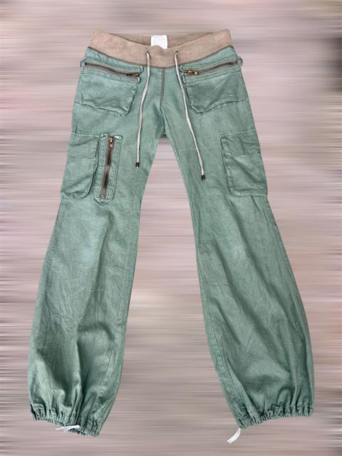 If Six Was Nine - Vintage 2000s G.O.A Fringed Parachute Flare Cargo Pants