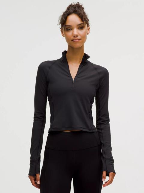 lululemon It's Rulu Cropped Half Zip