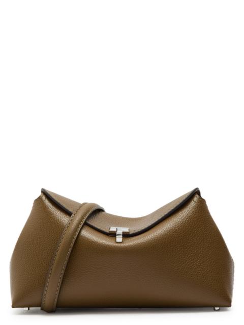 TOTEME Toteme T-lock Grained Leather Clutch