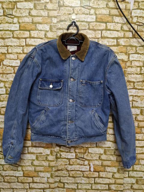 Other Designers 90s POLO RALPH LAUREN BLANKET DENIM JACKET KENYA (B819)