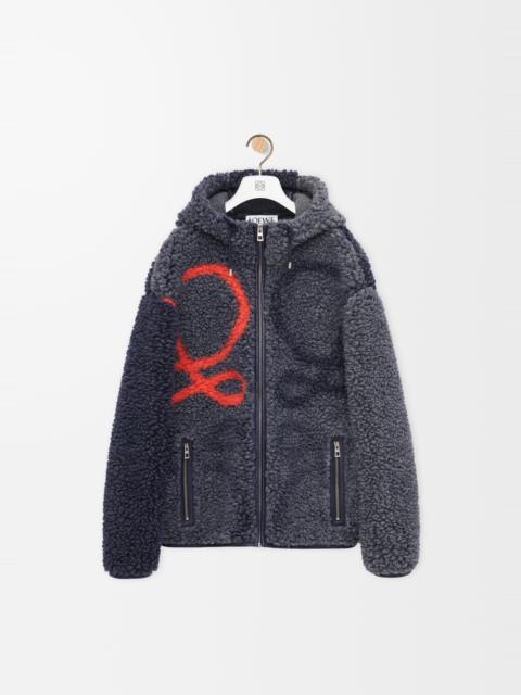 Loewe Hooded jacket in wool blend