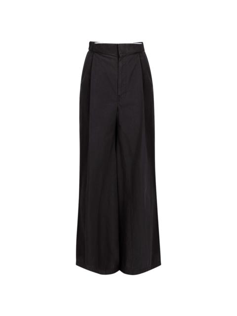 Maison Margiela SS25 AVP STRAIGHT LEG PANTS - BLACK