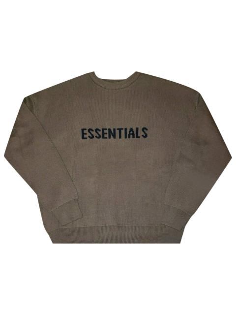 Fear of God Essentials x SSENSE Knit Sweater 'Rain Drum'