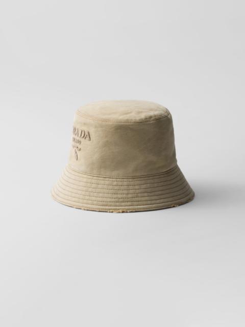 Prada Canvas bucket hat
