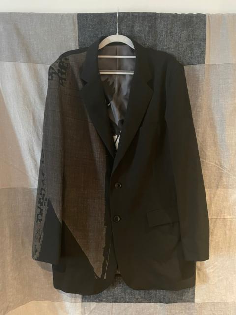 Yohji Yamamoto Yohji Yamamoto Twins Discharge Blazer YYPH SS/17 LOOK 35