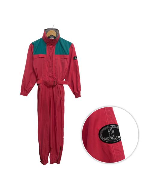 Vintage Moncler × Asics SkiWear Coverall Jumpsuit